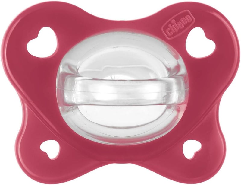 Chicco Physioforma Dual Soft Silicone Soother 16-36m (2 pcs), Pink - Image 3